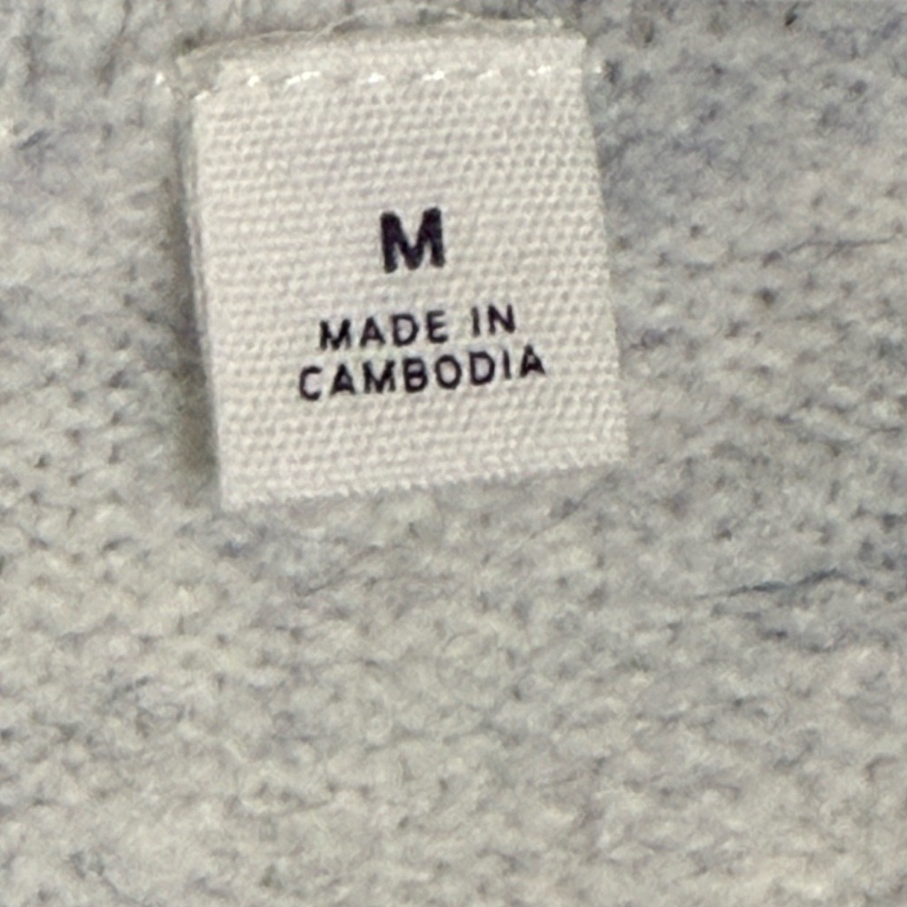 GAP Light Gray Off-the-Shoulder Sweater - Picture 3 of 8